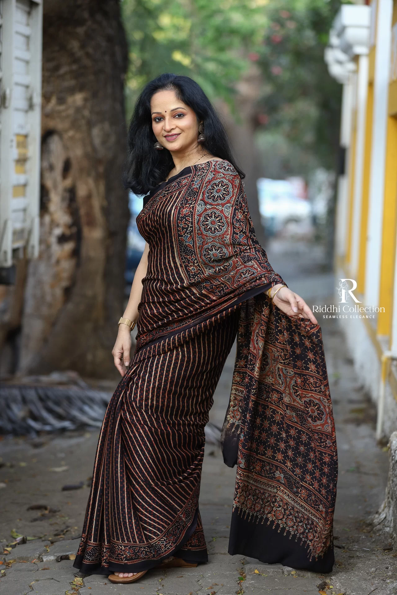 ajrakh modal silk ajrakh modal silk