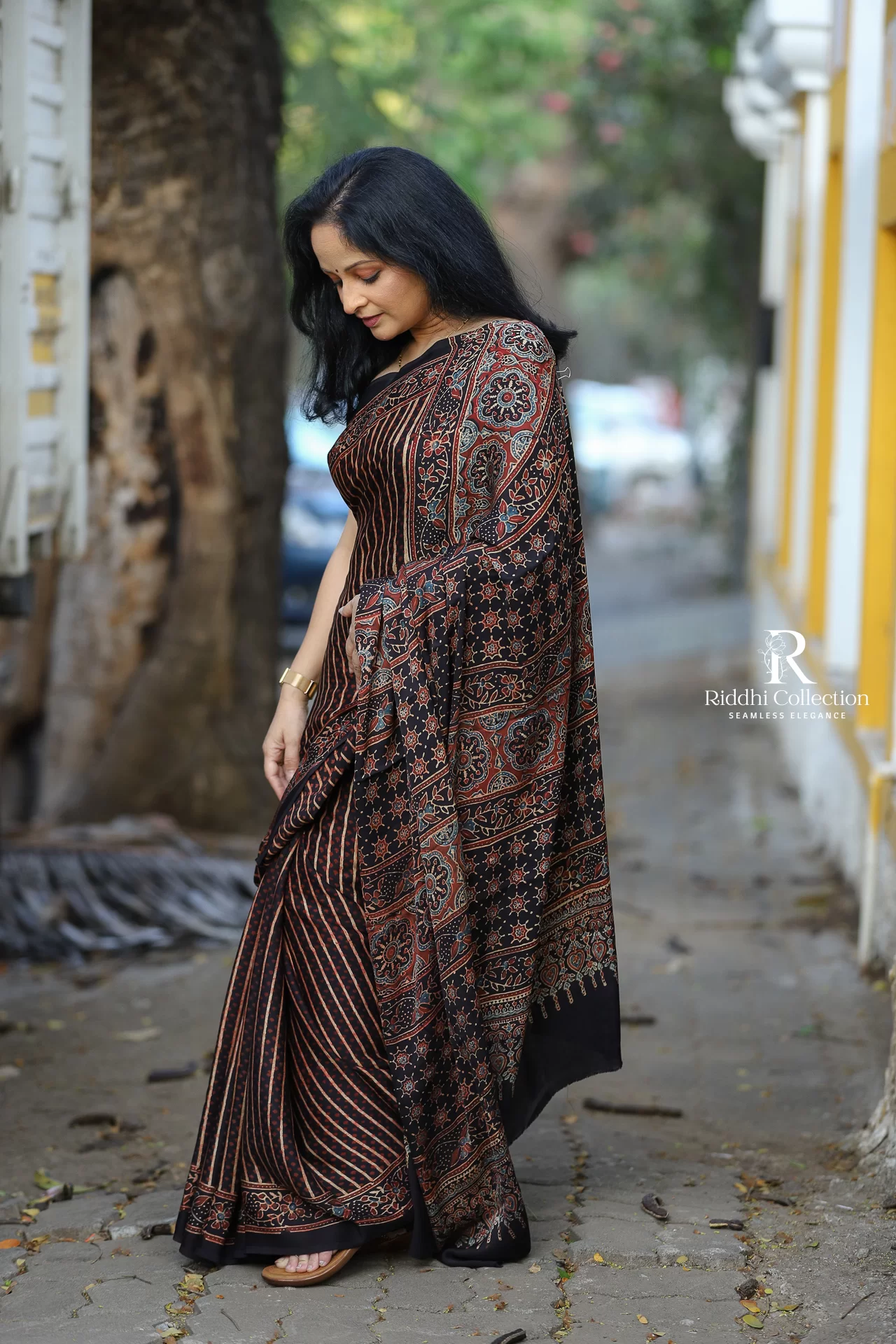 ajrakh modal silk ajrakh modal silk