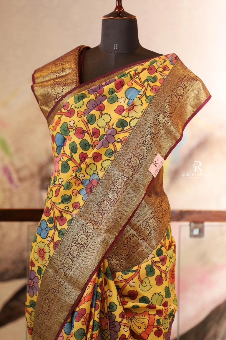 tussar kalamkari saree (copy) tussar kalamkari saree (copy)