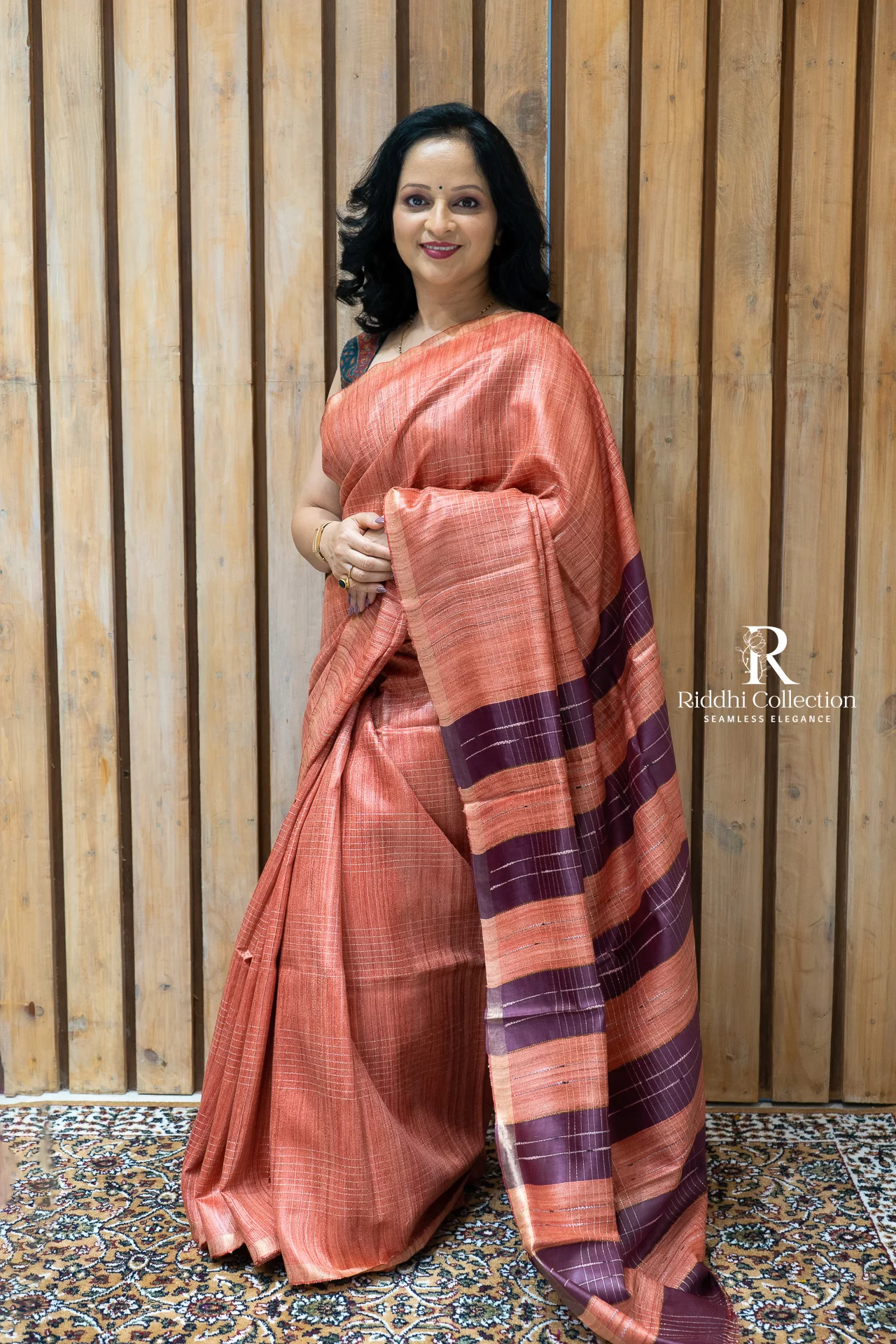 tussar jute saree tussar jute saree