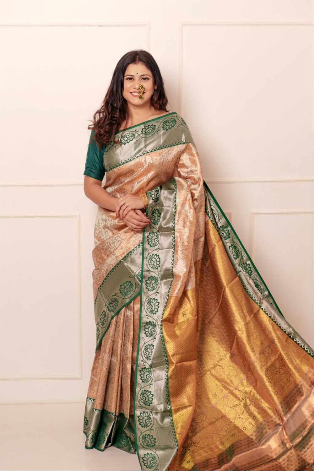 tissue saree 1